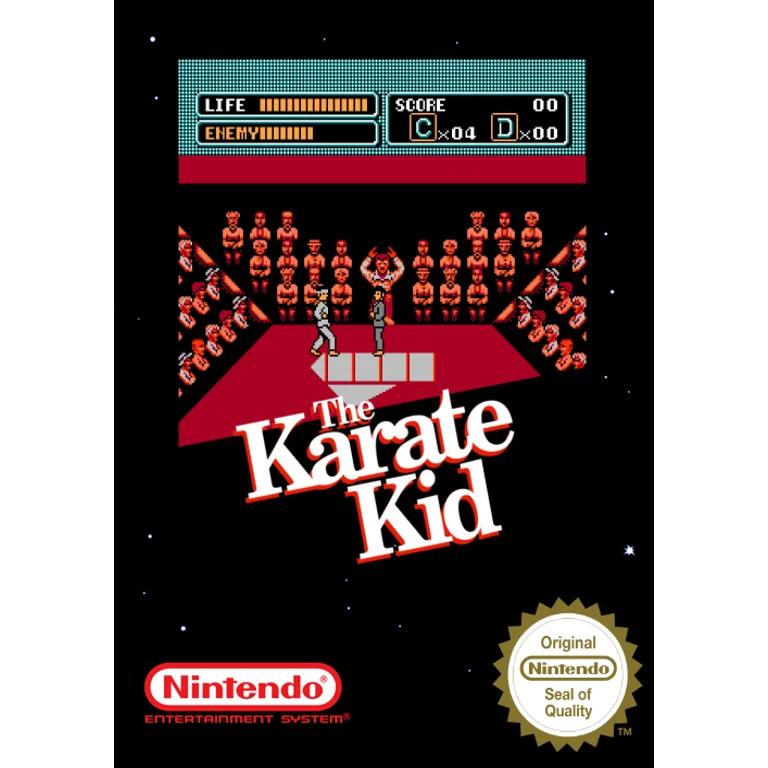 Jaquette de The Karate Kid sur Nes