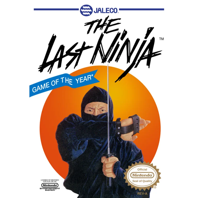 Jaquette de The Last Ninja 1 sur Nes