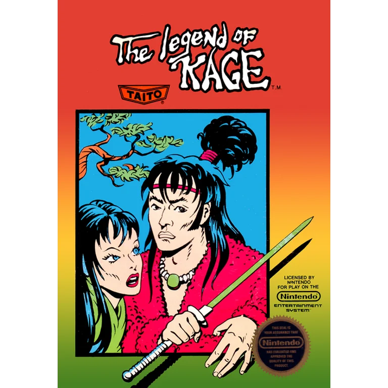Jaquette de The Legend of Kage 1 sur Nes