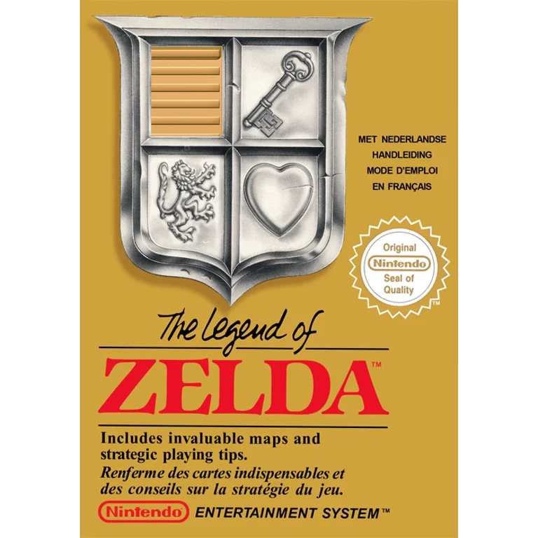 Jaquette de The Legend of Zelda sur Nes