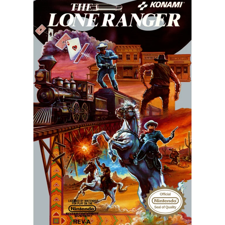 Jaquette de The Lone Ranger 1 sur Nes