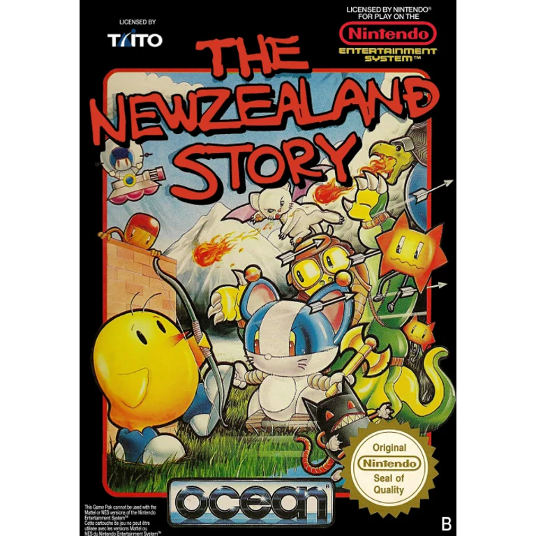 Jaquette de The New Zealand Story 1 sur Nes