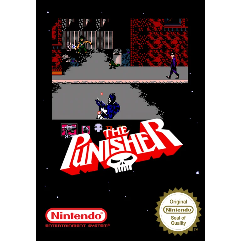 Jaquette de The Punisher sur Nes