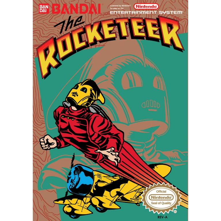 Jaquette de The Rocketeer 1 sur Nes