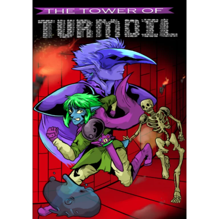 Jaquette de The Tower of Turmoil 1 sur Nes