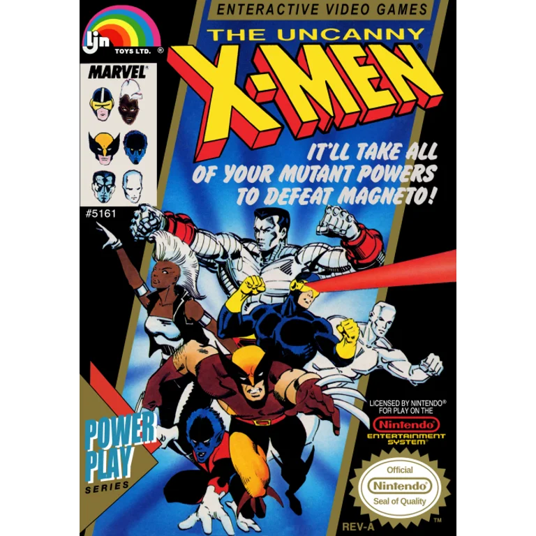 Jaquette de The Uncanny X Men 1 sur Nes