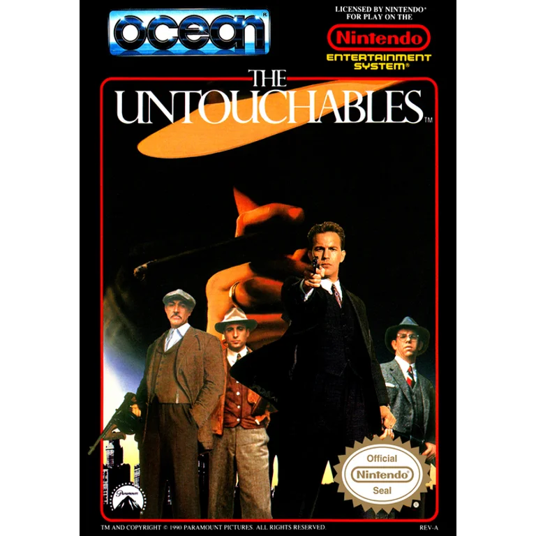Jaquette de The Untouchables 1 sur Nes