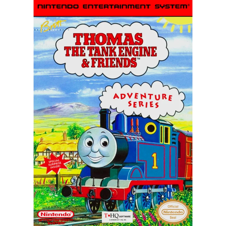 Jaquette de Thomas the Tank Engine and Friends 1 sur Nes