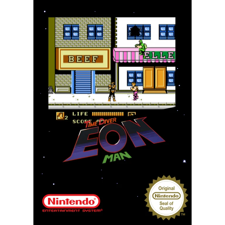 Jaquette de Time Diver Eon Man sur Nes