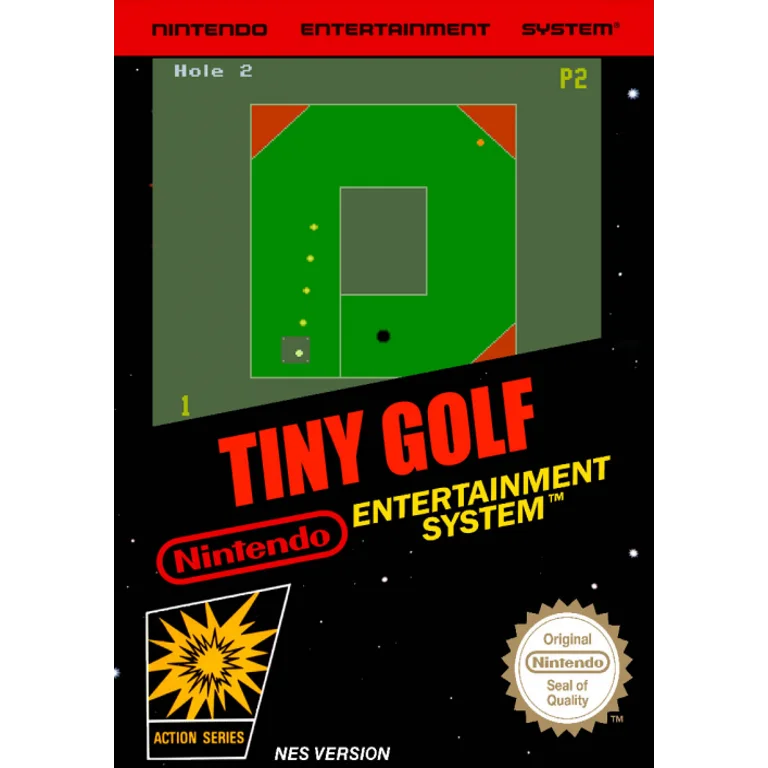 Jaquette de Tiny Golf 1 sur Nes