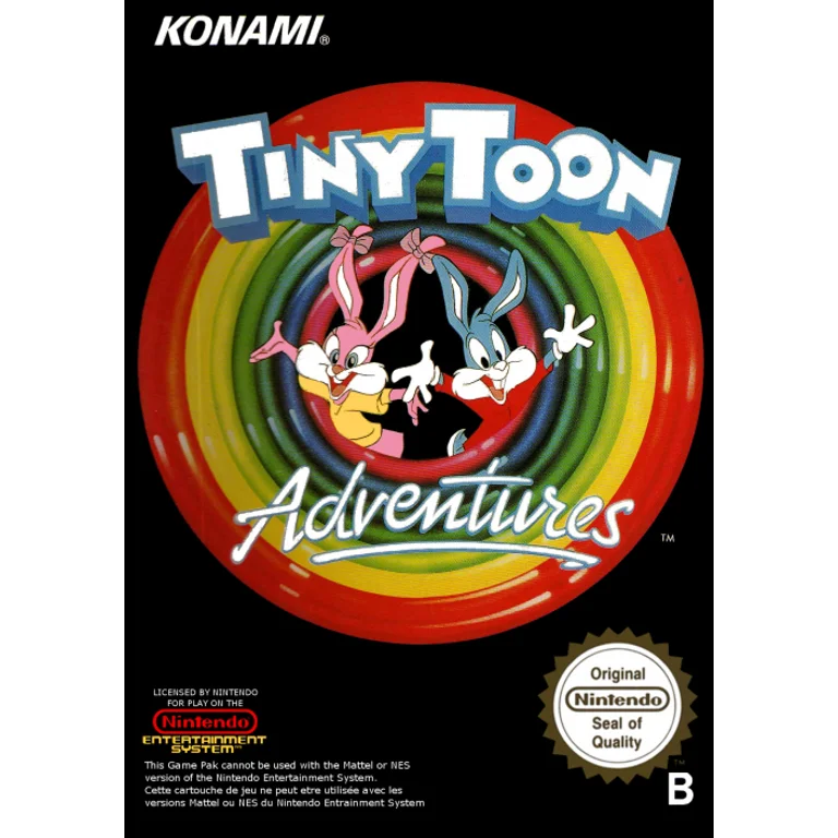Jaquette de Tiny Toon Adventures sur Nes