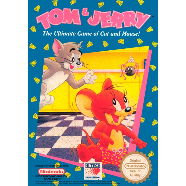 Jaquette de Tom Jerry The Ultimate Game of Cat and Mouse 1 sur Nes