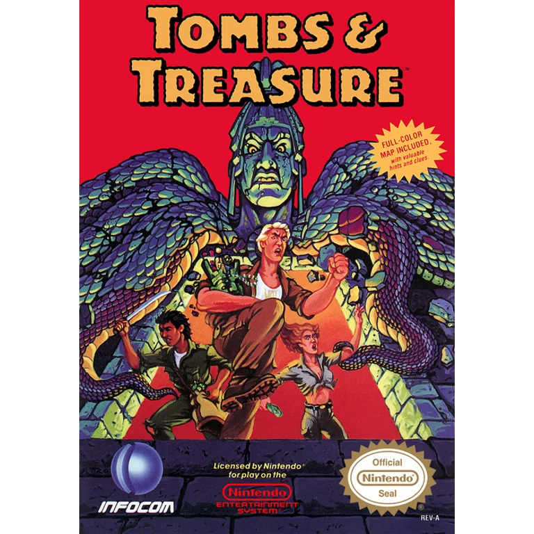 Jaquette de Tombs Treasure 1 sur Nes