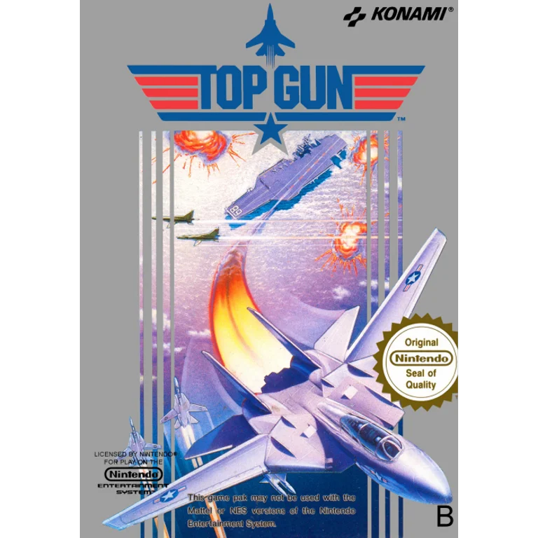 Jaquette de Top Gun 1 sur Nes