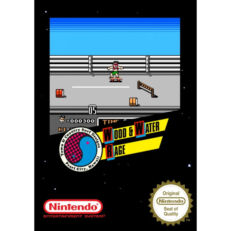 Jaquette de Town Country Surf Designs Wood Water Rage sur Nes