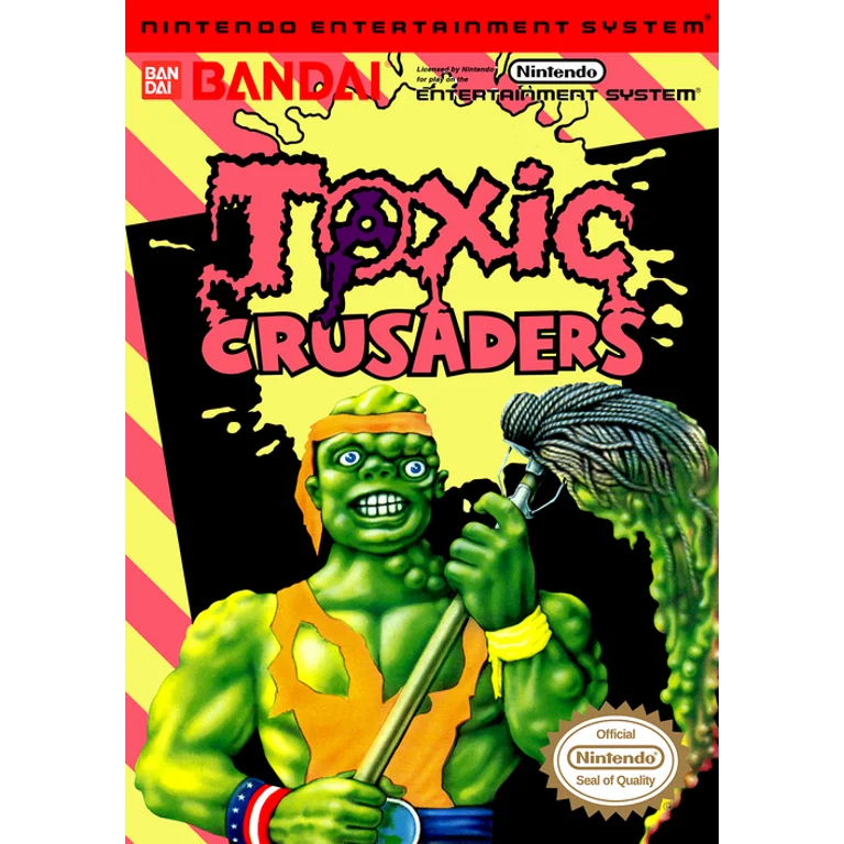 Jaquette de Toxic Crusaders 1 sur Nes