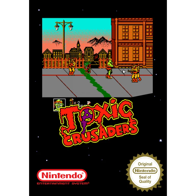 Jaquette de Toxic Crusaders sur Nes