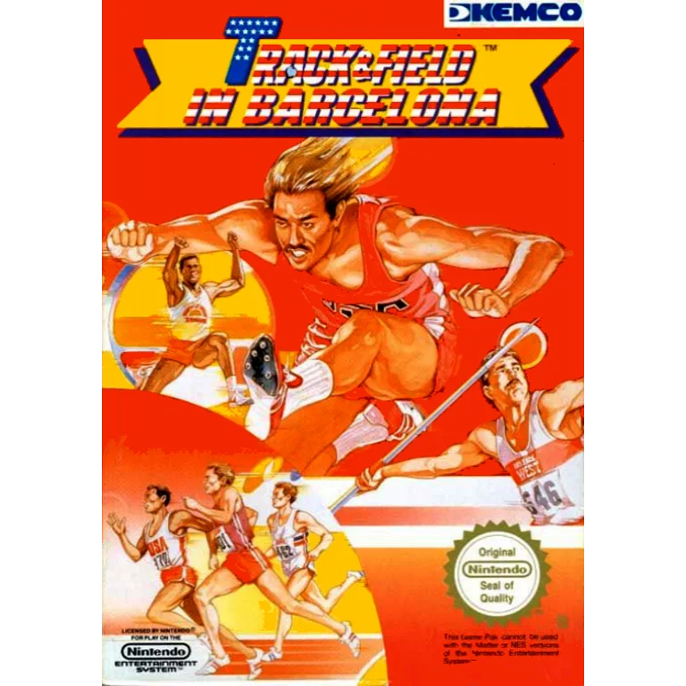 Jaquette de Track Field in Barcelona 1 sur Nes