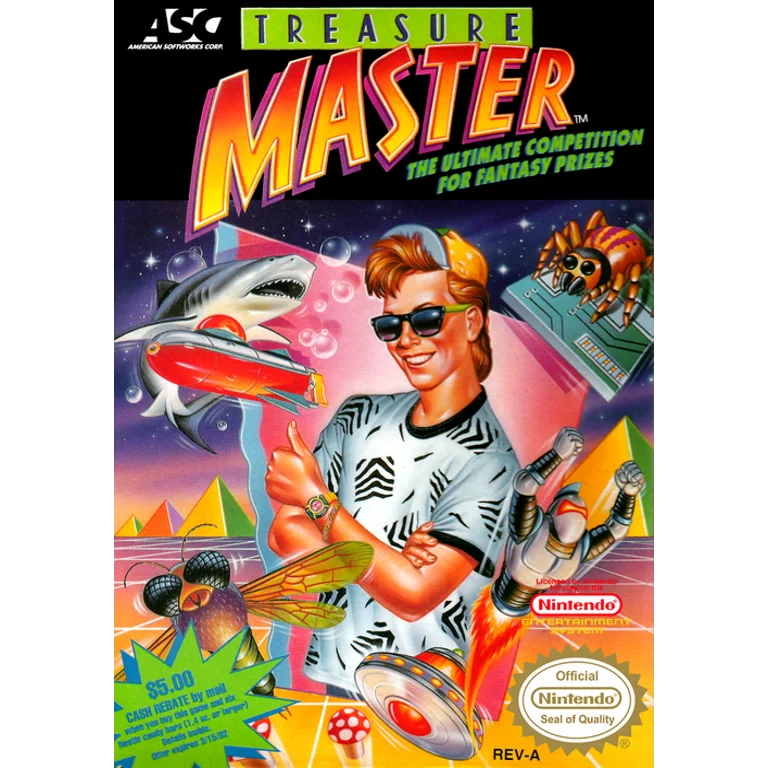 Jaquette de Treasure Master 1 sur Nes