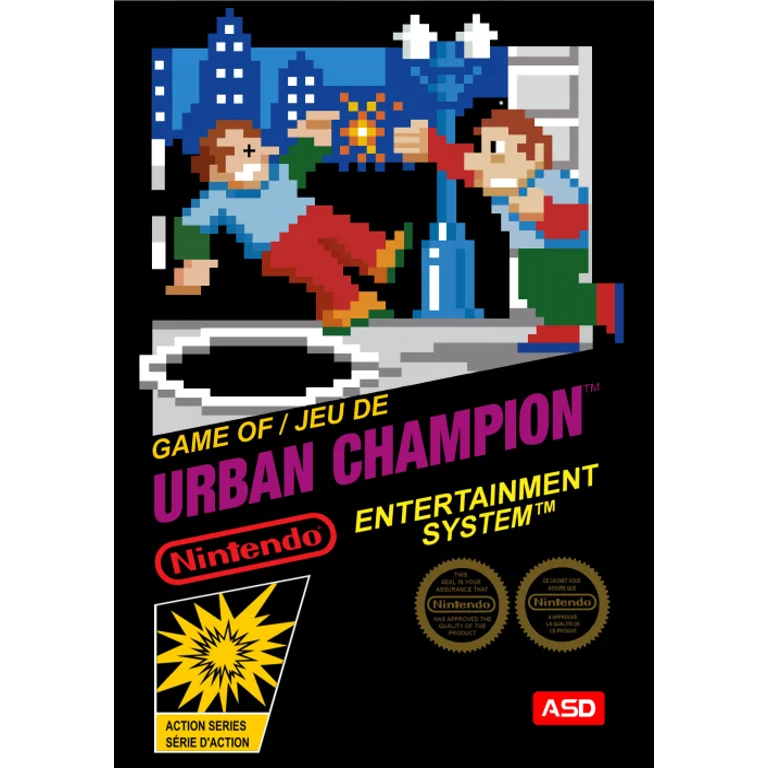 Jaquette de Urban Champion 1 sur Nes