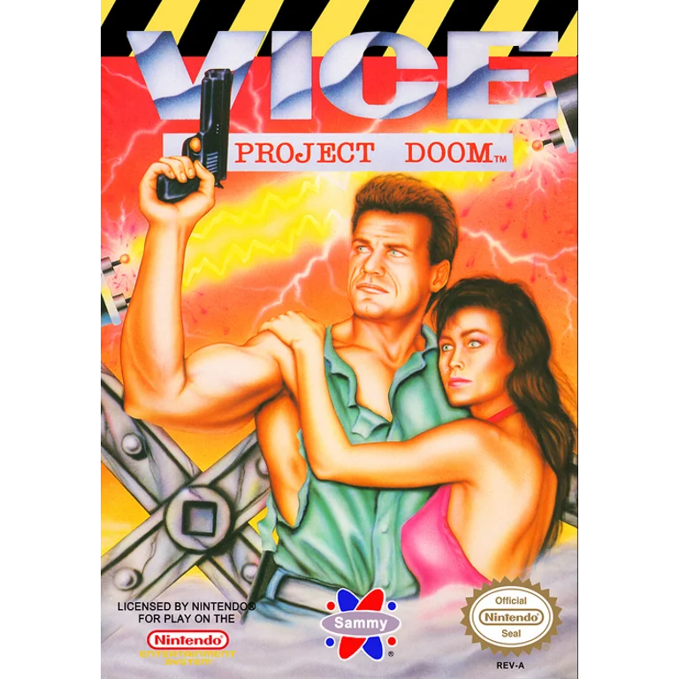 Jaquette de Vice Project Doom 1 sur Nes