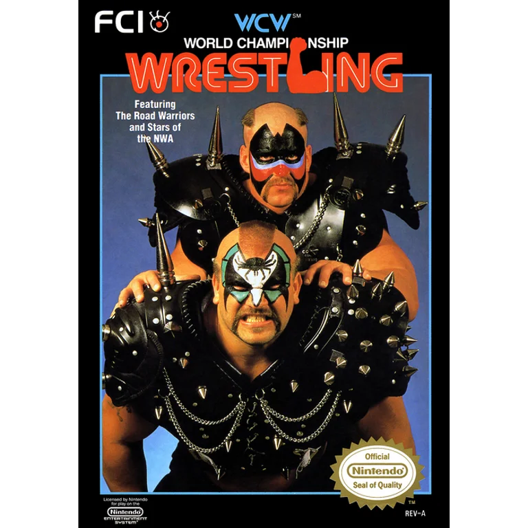 Jaquette de WCW World Championship Wrestling 1 sur Nes