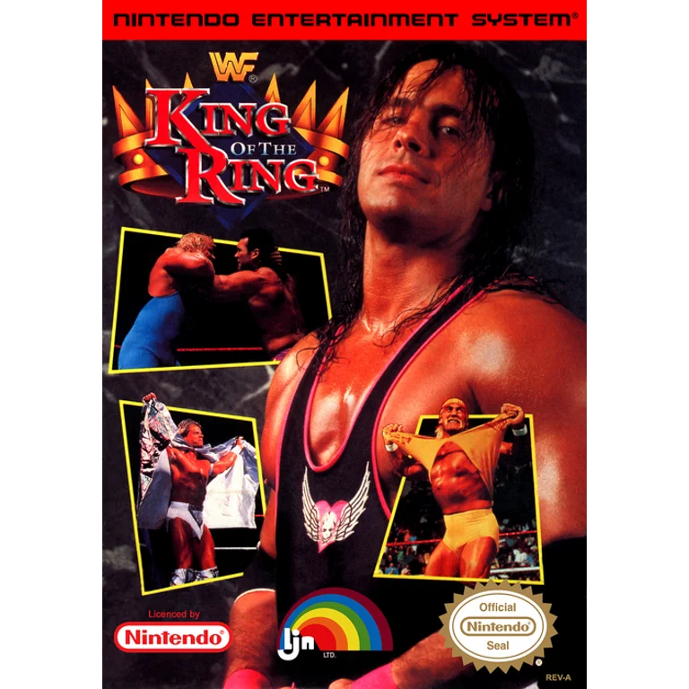Jaquette de WWF King of the Ring 1 sur Nes