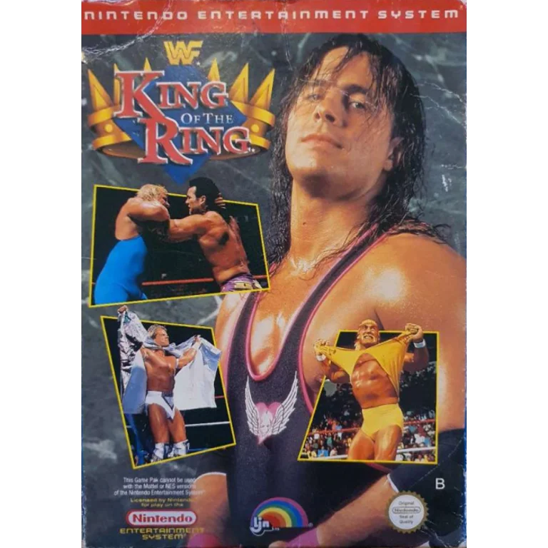 Jaquette de WWF King of the Ring sur Nes