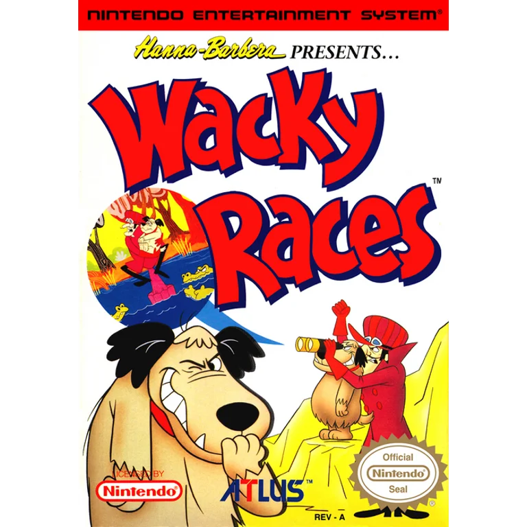 Jaquette de Wacky Races 1 sur Nes