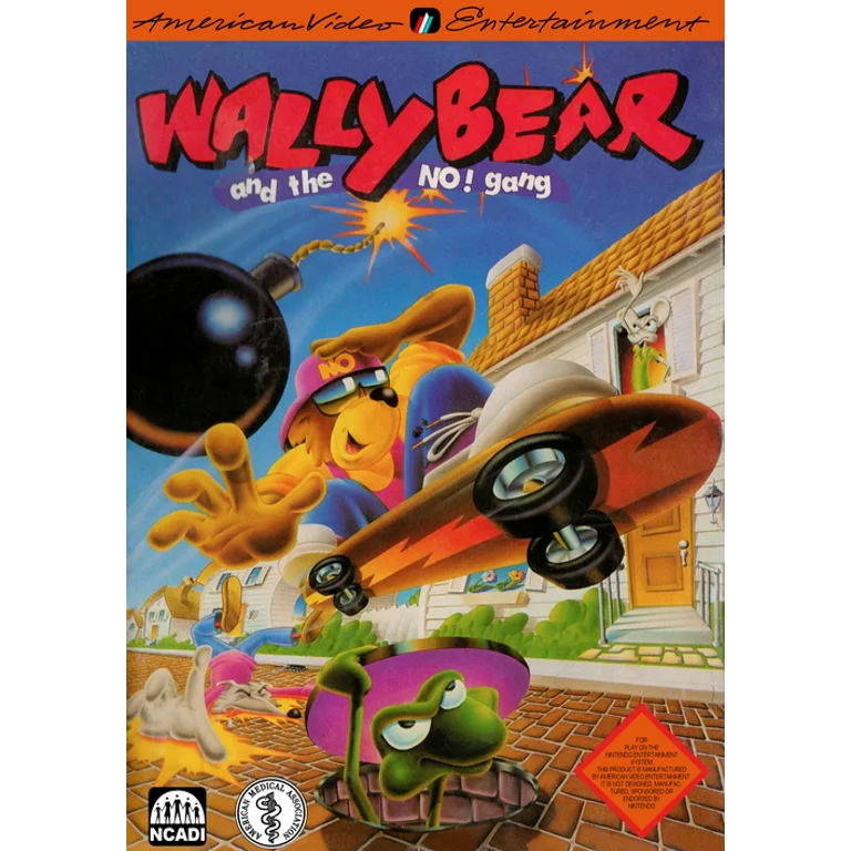 Jaquette de Wally Bear and the No Gang 1 sur Nes