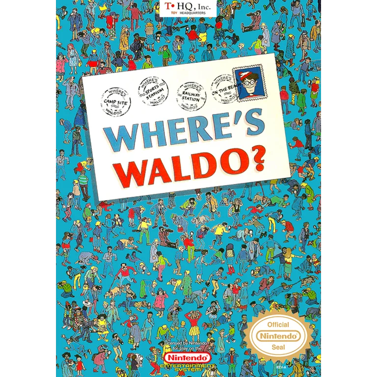 Jaquette de Wheres Waldo 1 sur Nes