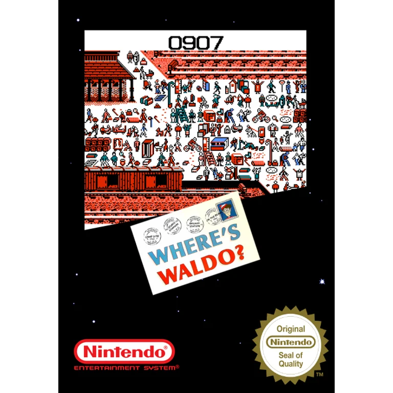 Jaquette de Wheres Waldo sur Nes