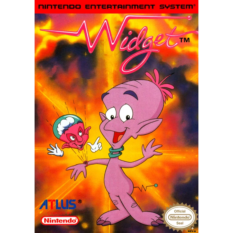 Jaquette de Widget 1 sur Nes