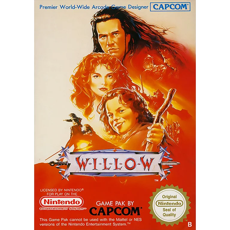 Jaquette de Willow 1 sur Nes