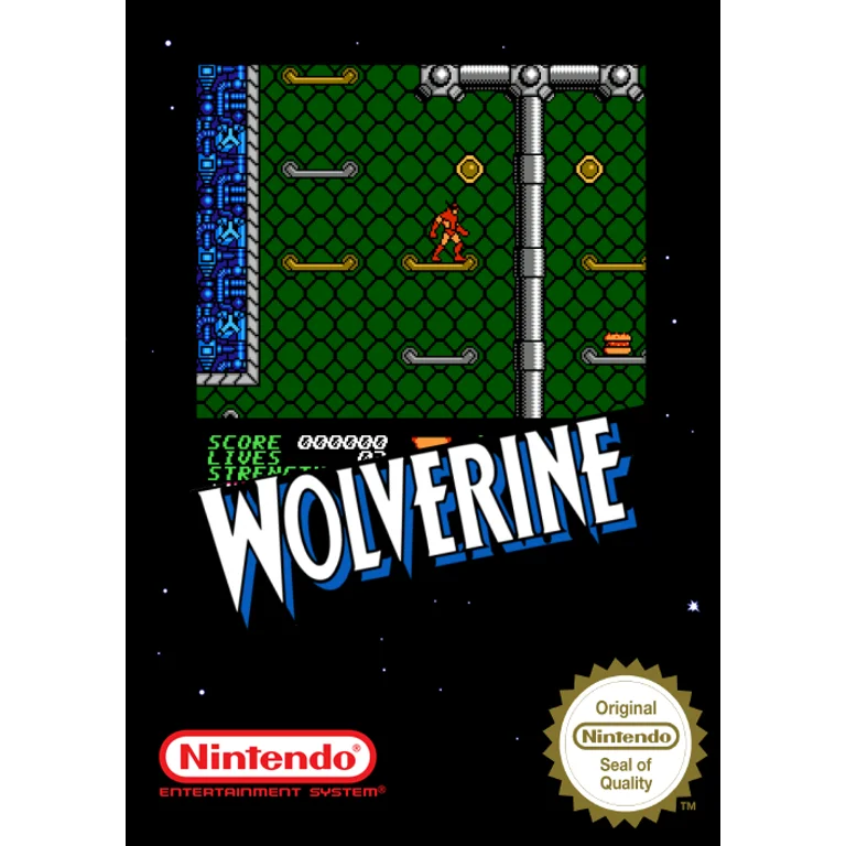 Jaquette de Wolverine sur Nes