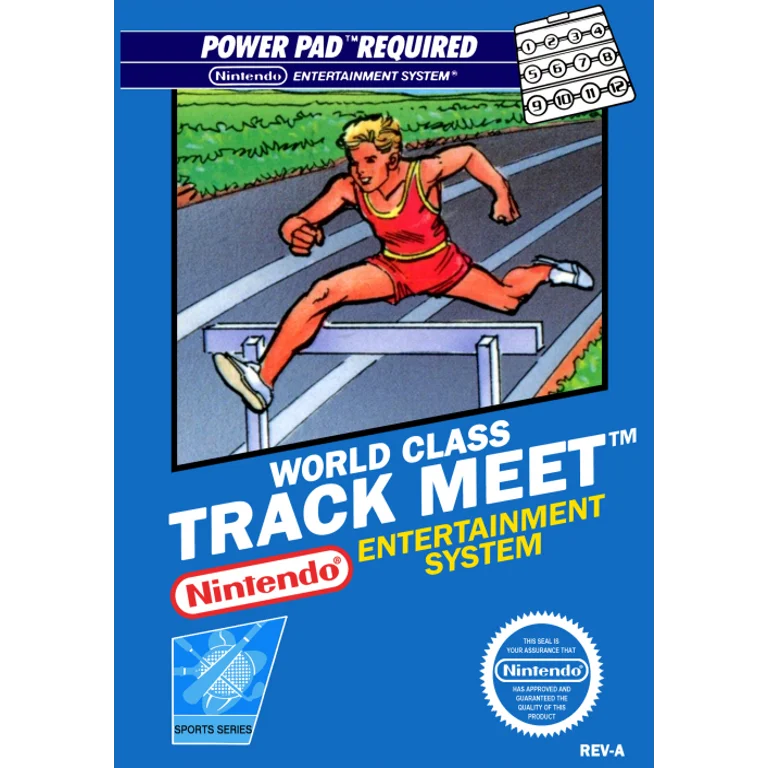 Jaquette de World Class Track Meet 1 sur Nes