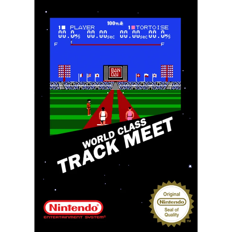 Jaquette de World Class Track Meet sur Nes