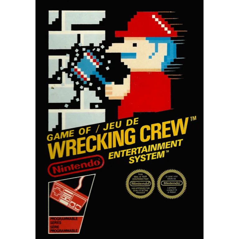 Jaquette de Wrecking Crew 1 sur Nes