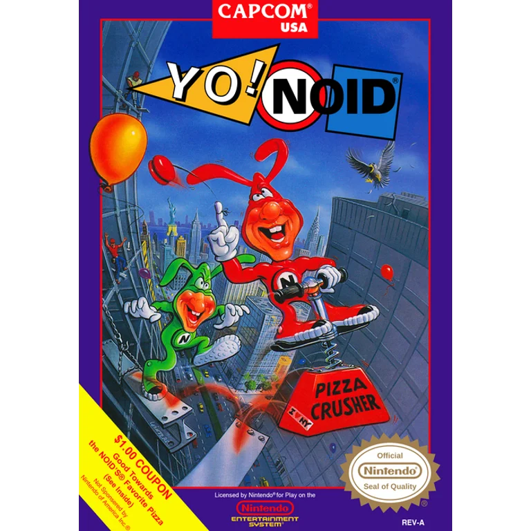 Jaquette de Yo Noid 1 sur Nes