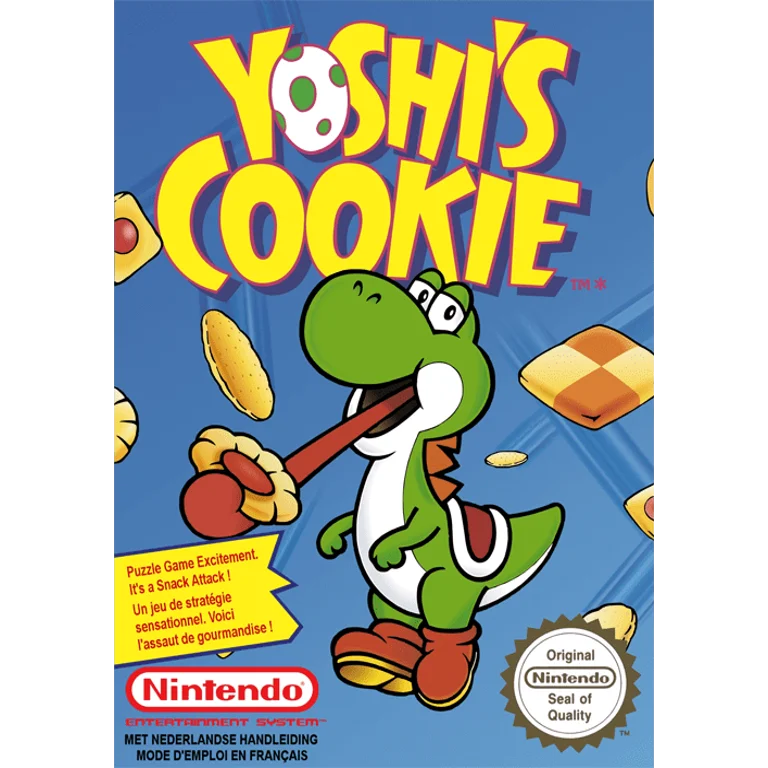 Jaquette de Yoshis Cookie 1 sur Nes