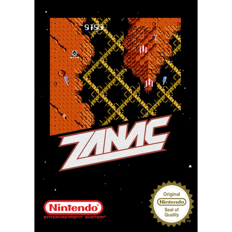 Jaquette de Zanac sur Nes