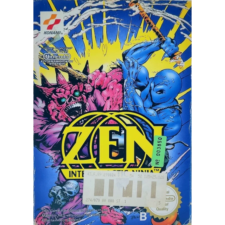 Jaquette de Zen Intergalactic Ninja sur Nes