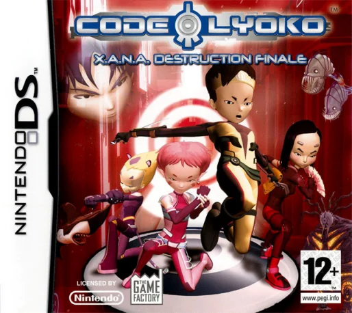 Jaquette de Code Lyoko X.A.N.A Destruction Finale sur Nintendo Ds