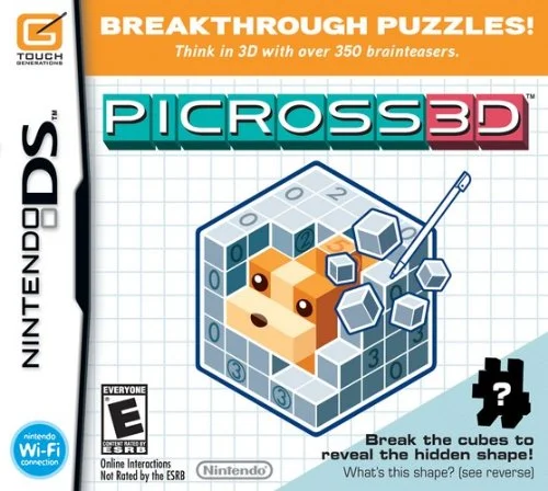Jaquette de Picross 3D sur Nintendo Ds