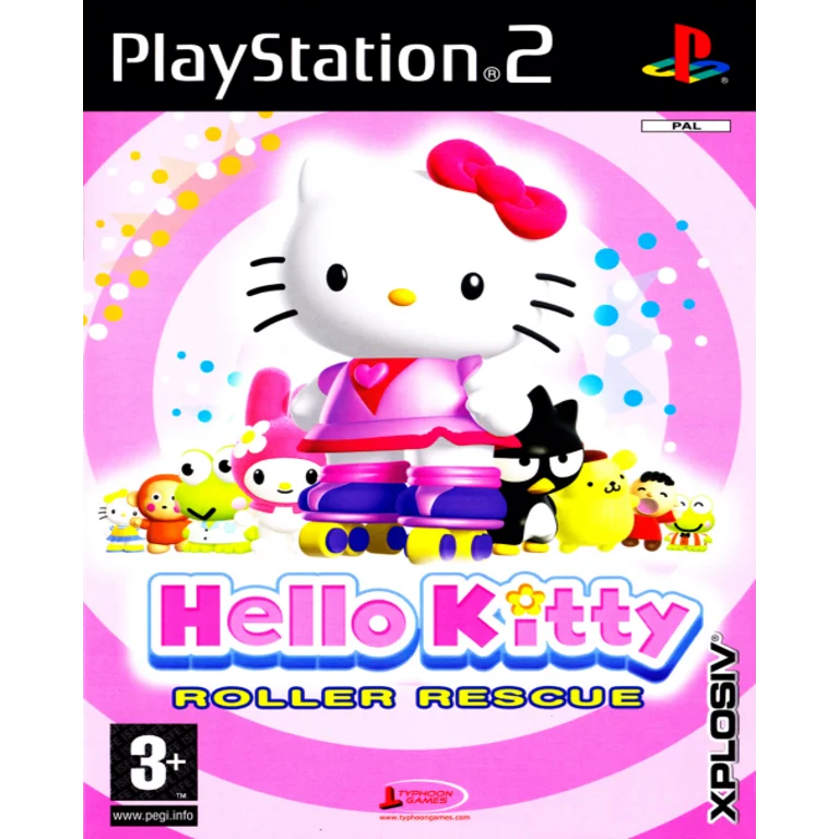 Jaquette de Hello Kitty Roller Rescue sur Playstation 2