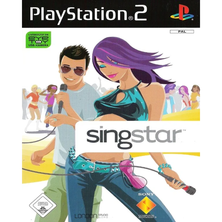 Jaquette de SingStar sur Playstation 2