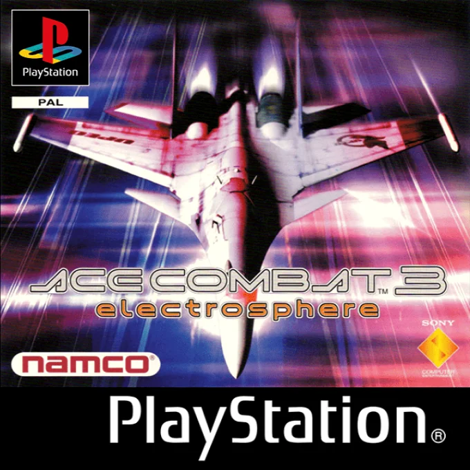 Jaquette de Ace Combat 3 Electrosphere sur Playstation