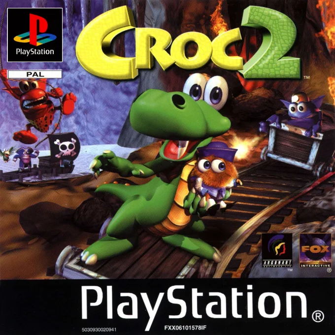 Jaquette de Croc 2 sur Playstation