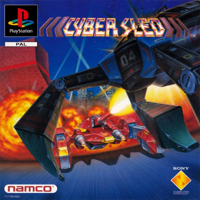 Jaquette de CyberSled sur Playstation