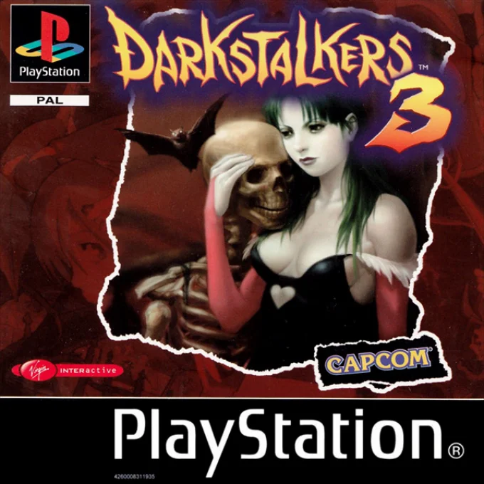 Jaquette de Darkstalkers 3 sur Playstation